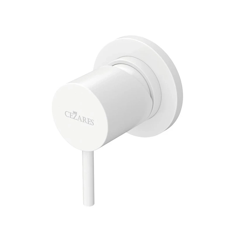 Смеситель для душа Cezares Leaf LEAF-DIM-L-BIO цвет Белый матовый
