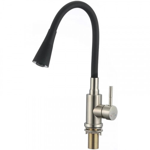 Смеситель для кухни Savol S-3002LM01 цвет Сатин Черный