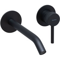 Смеситель для раковины Allen Brau Priority 5.31A03-31 Черный матовый латунь встраиваемый