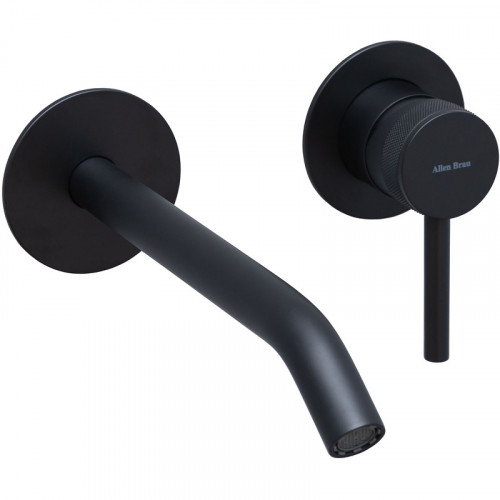 Смеситель для раковины Allen Brau Priority 5.31A03-31 Черный матовый латунь встраиваемый
