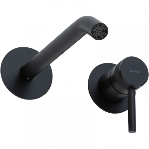 Смеситель для раковины Allen Brau Priority 5.31A03-31 Черный матовый латунь встраиваемый