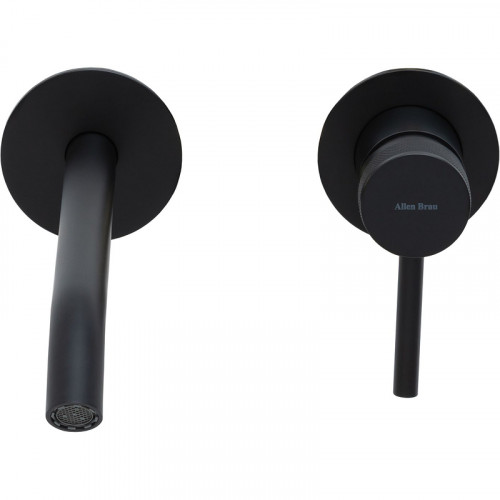 Смеситель для раковины Allen Brau Priority 5.31A03-31 Черный матовый латунь встраиваемый