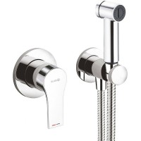 Гигиенический душ со смесителем Kludi Zenta SL 489980565 Хром латунь на стену