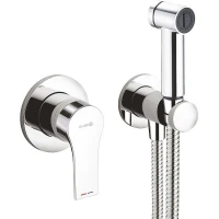Гигиенический душ со смесителем Kludi Zenta SL 489980565 Хром латунь на стену