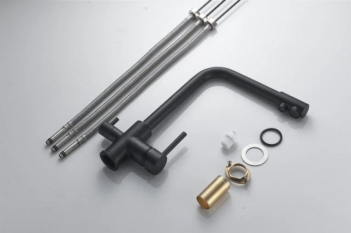 Смеситель для кухни Shevanik S328H цвет Черный