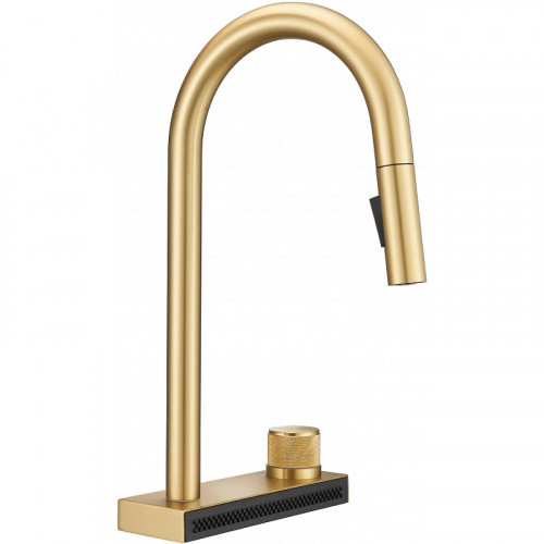 Смеситель для кухни Milacio Ultra MCU.556.GD Золото брашированное нержавеющая сталь