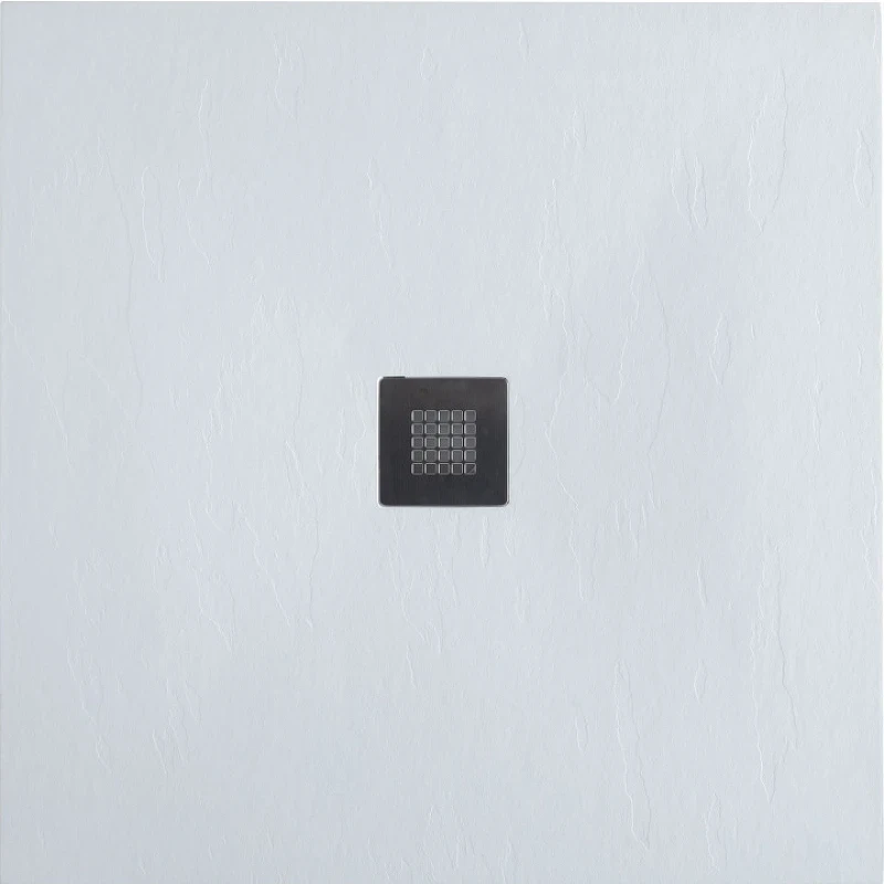 Душевой поддон из искусственного камня Allen Brau Priority 90x80 8.31001-21 Белый камень
