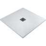 Душевой поддон из искусственного камня Allen Brau Priority 90x80 8.31001-21 Белый камень