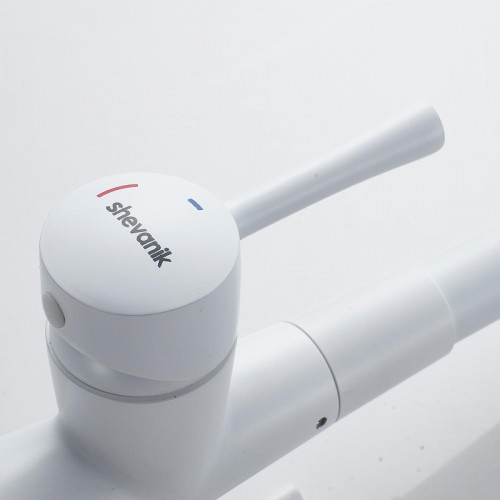 Смеситель для кухни Shevanik S528C цвет Белый