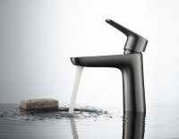 Смеситель для раковины Aquatek Бетта AQ1110BGM цвет Оружейная сталь