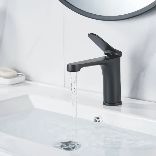 Смеситель для раковины Shevanik S6201H цвет Черный
