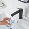 Смеситель для раковины Shevanik S6201H цвет Черный