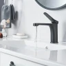 Смеситель для раковины Shevanik S6201H цвет Черный