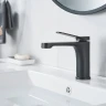 Смеситель для раковины Shevanik S6201H цвет Черный