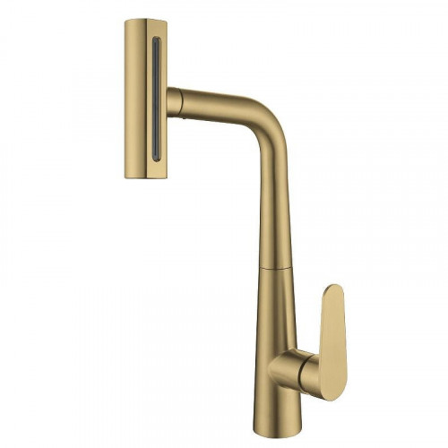 Смеситель для кухни Fmark FS8277C цвет Золото матовое