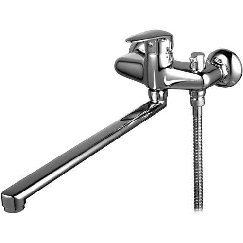 Смеситель для ванны Lemark Pramen LM3317C универсальный Хром латунь на стену