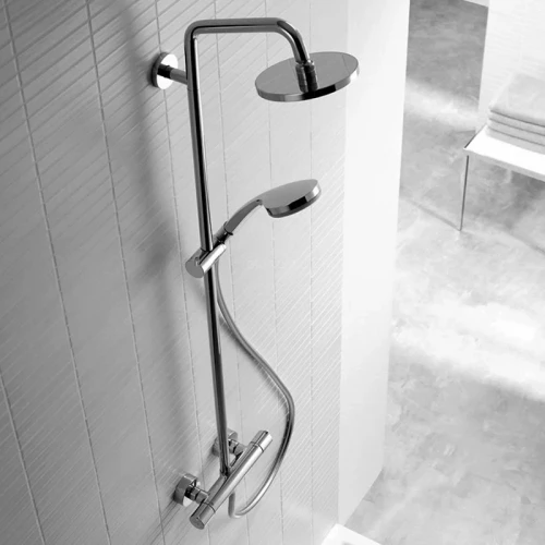 Душевая система Hansgrohe Croma 220 Showerpipe 27223000 Хром латунь на стену