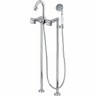 Смеситель для ванны Cezares Aphrodite APHRODITE-VDP-01-Sw Хром с кристаллами Swarovski латунь на пол