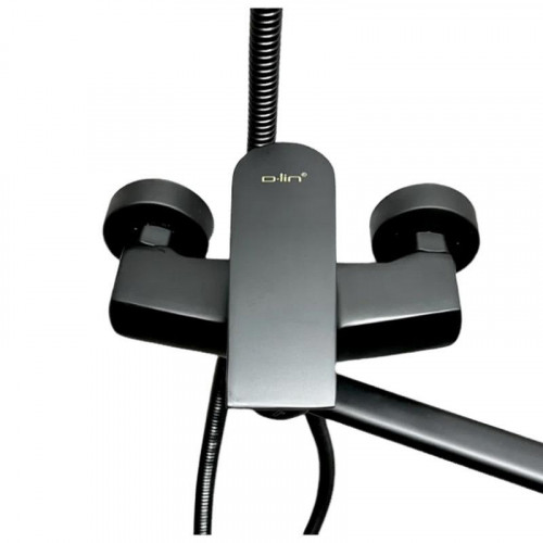 Смеситель для ванны D-Lin D147365-A универсальный цвет  Черный матовый