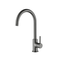 Смеситель для кухни Aquatek Европа AQ1382BGM цвет Оружейная сталь