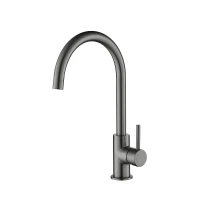 Смеситель для кухни Aquatek Европа AQ1382BGM цвет Оружейная сталь