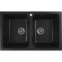 Кухонная мойка Domaci Бьелла DMC-15 DMC-15-308 Черная