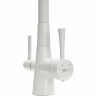 Смеситель для кухни Lemark Comfort LM3075W Белый латунь