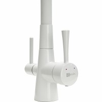Смеситель для кухни Lemark Comfort LM3075W Белый латунь