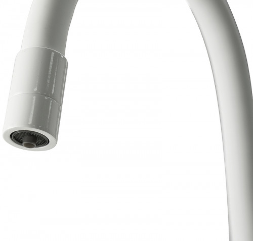 Смеситель для кухни Lemark Comfort LM3075W Белый латунь