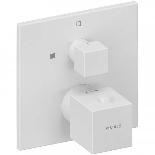 Смеситель для душа Kludi Decus 548855375 с термостатом Черный матовый