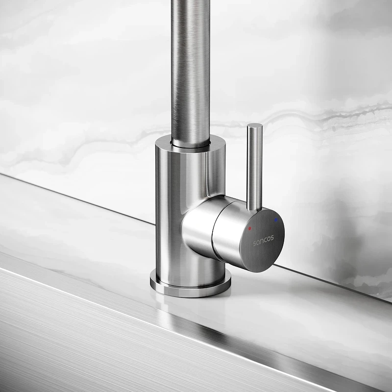 Смеситель для кухни Sancos Stainless SC12001SS цвет Нержавеющая сталь