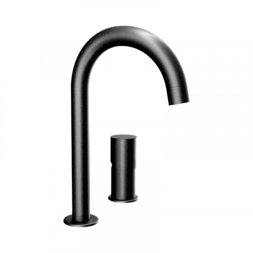 Смеситель для раковины Remer Edge EG557CFP цвет Черный брашированный хром