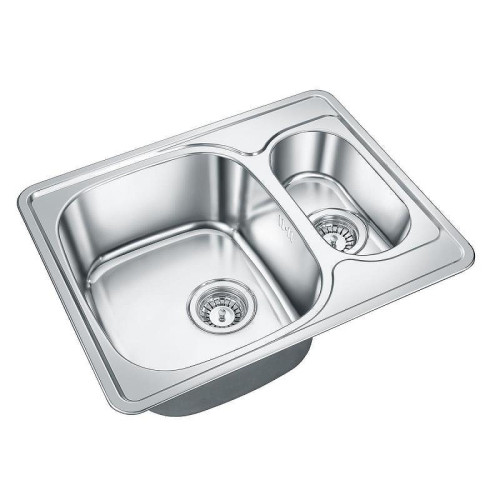 Кухонная мойка Emar Steel 59,4 5948 цвет Нержавеющая сталь глянцевая