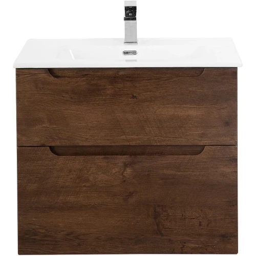 Тумба под раковину BelBagno Etna-H60 60 ETNA-H60-600-2C-SO-RW-P подвесная Rovere Moro МДФ / ЛДСП
