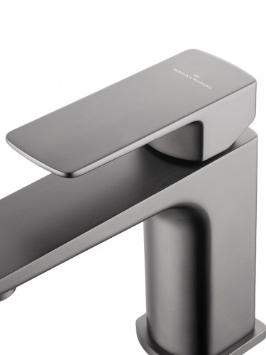 Смеситель для раковины Wonzon &amp; Woghand Edge WW-88139003-BGM цвет Темный графит