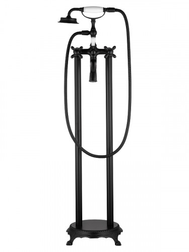 Смеситель для ванны Wonzon &amp; Woghand Retro WW-88649020-MB универсальный цвет Черный матовый