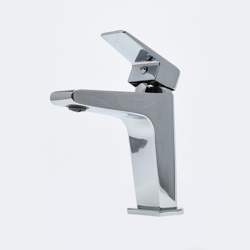 Смеситель для раковины AQUAme Prato AQMP6121 Хром латунь