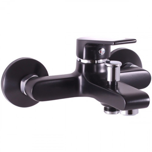 Смеситель для ванны Rav Slezak Colorado CO154.5CMATC Черный на стену