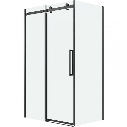 Душевой уголок Grossman Classic 130х80 120.K33.04.1380.21.00 профиль Черный матовый стекло прозрачное