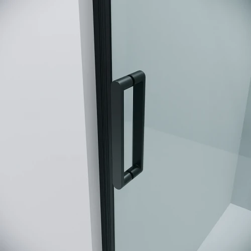 Душевой уголок Grossman Classic 130х80 120.K33.04.1380.21.00 профиль Черный матовый стекло прозрачное