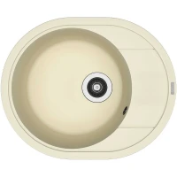Кухонная мойка Florentina Родос-580 20.240.B0580.202 Шампань искусственный камень (литьевой мрамор) встраиваемый