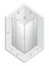 Душевое ограждение New Trendy AVEXA Gold x80 EXK-1694