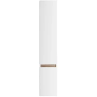Шкаф пенал AM.PM X-Joy 30 M85ACHR0306WG подвесной Белый глянец Светлое дерево МДФ / ЛДСП