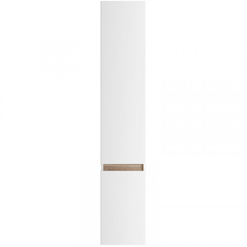 Шкаф пенал AM.PM X-Joy 30 M85ACHR0306WG подвесной Белый глянец Светлое дерево МДФ / ЛДСП