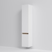 Шкаф пенал AM.PM X-Joy 30 M85ACHR0306WG подвесной Белый глянец Светлое дерево МДФ / ЛДСП