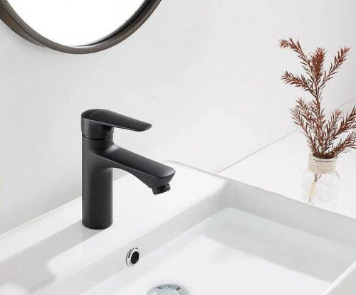 Смеситель для раковины Arrow AG4127MB цвет Черный матовый