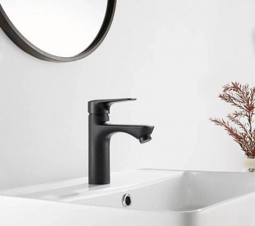 Смеситель для раковины Arrow AG4127MB цвет Черный матовый