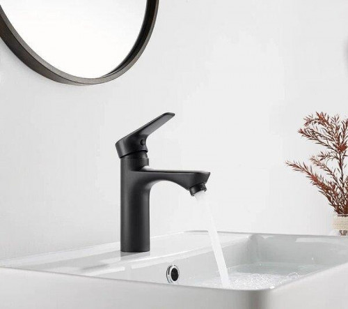 Смеситель для раковины Arrow AG4127MB цвет Черный матовый