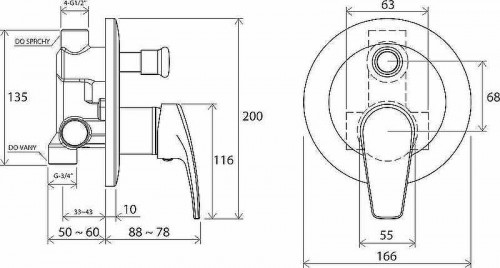 Смеситель Ravak Neo NO 061.00 X070020 Хром