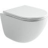Комплект унитаза Ceramicanova Vogue CN4008T с инсталляцией Grohe Rapid SL 38775001 с сиденьем Микролифт и клавишей смыва Хром фарфор подвесной